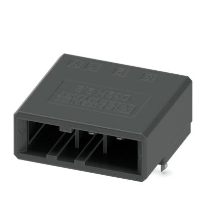 Phoenix Contact D32H Series Wave Soldering Mount PCB Header, 3 Contact(s), 5.08 mm Pitch, 1 Row, Shrouded