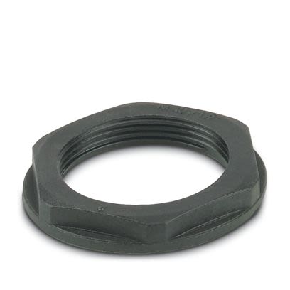 Phoenix Contact Black Counter Nut, Shell Size PG36 for use with Connector