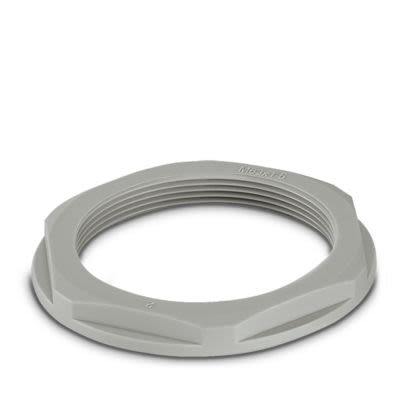 Phoenix Contact Light Grey Counter Nut, Shell Size M63 for use with Connector