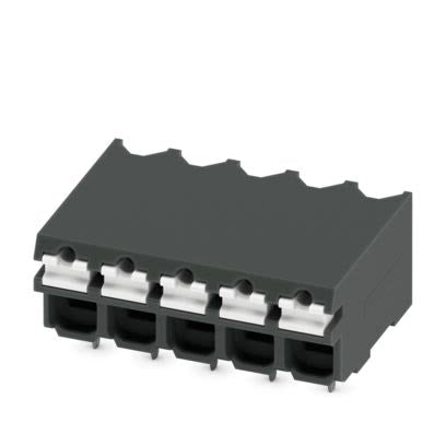 Phoenix Contact SPT Series PCB Terminal Block, 5-Contact, 3.81 mm Pitch, Surface, 1 Row