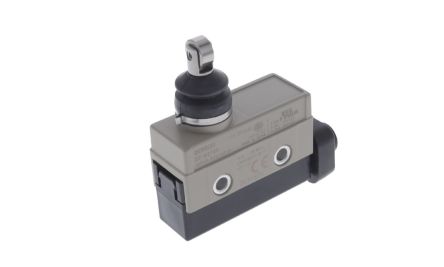Omron ZC Series Sealed Cross Roller Plunger Limit Switch, 1 NO/1 NC, IP67, Seal Rubber: Nitrile Butadiene Rubber,