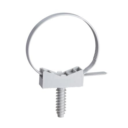 Schneider Electric Grey Polyamide Cable Conduit Support, 63 mm Max. Bundle Screw 3500000.00 mm 0.150cm