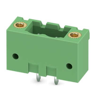 Phoenix Contact MSTBV Series Straight Solder PCB Header, 2 Contact(s), 5.08 mm Pitch, 1 Row, Shrouded