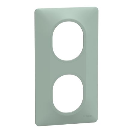 Schneider Electric Green 2 Gang Light Switch Cover