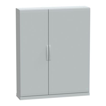 Schneider Electric PanelSeT PLA Series Fibreglass Reinforced Polyester 2-Door Floor Standing Enclosure, Double Door