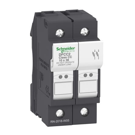 Schneider Electric 30A Fuse Holder, 2P-Pole, 6kV ac