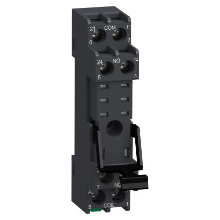 Schneider Electric Harmony Electromechanical 2 Way 250V Relay Socket, for use with RXG2 Relays