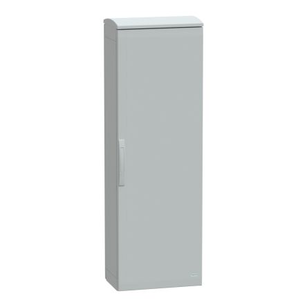 Schneider Electric PanelSeT PLA Series Fibreglass Reinforced Polyester 1-Door Floor Standing Enclosure, Plain Door, IP44