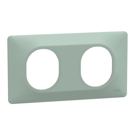 Schneider Electric Green 2 Gang Light Switch Cover