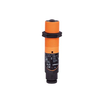 ifm electronic Retroreflective Photoelectric Sensor, Barrel Sensor