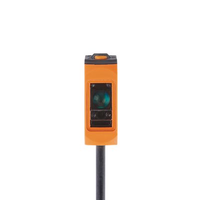 ifm electronic Retroreflective Senor Photoelectric Sensor, Rectangular Sensor