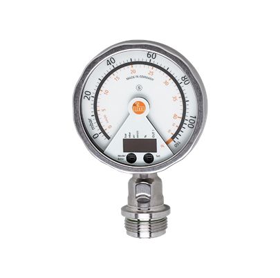ifm electronic PG27 Series Pressure Sensor, 4 to 20 mA, NPN/PNP Output -0.005 bar 0.1 bar, Relative Pressure, Vacuum