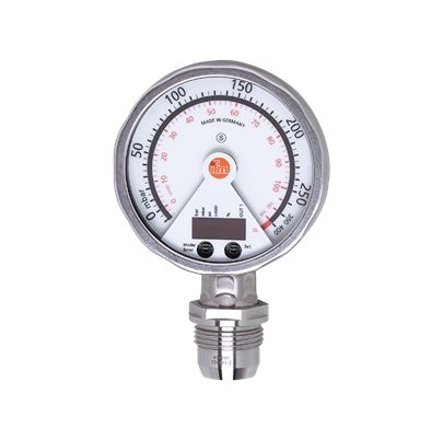ifm electronic PG28 Series Pressure Sensor, 4 to 20 mA, NPN/PNP Output -0.0124 bar 0.25 bar, Relative Pressure, Vacuum