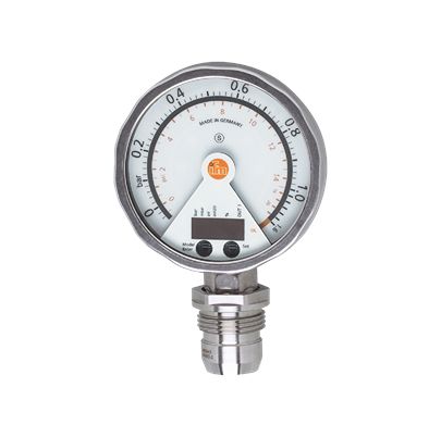 ifm electronic PG28 Series Pressure Sensor, 4 to 20 mA, NPN/PNP Output -0.05 bar 1 bar, Vacuum, Relative Pressure
