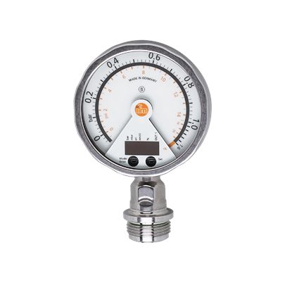 ifm electronic PG27 Series Pressure Sensor, 4 to 20 mA, NPN/PNP Output -0.05 bar 1 bar, Relative Pressure, Vacuum