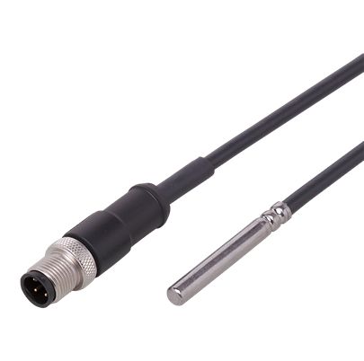 ifm electronic PT100 Infrared Temperature Sensor 6 mm Dia, 45 mm Long, ± 0.15 90 °C Max