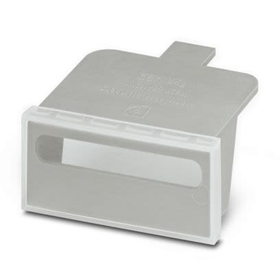 Phoenix Contact, UBE + ES/KMK 3 Polyamide Marker Carrier for use with E/UK end bracket or E/U end bracket