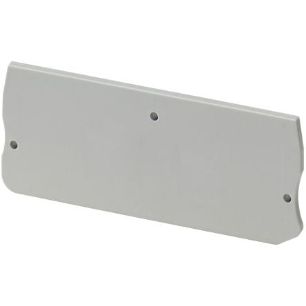 Schneider Electric NSYTRACPK23 NSYTR Series End Cover White, 2.5mm², Push-in