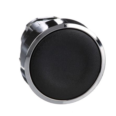 Schneider Electric Harmony XB4 Series Black Spring Return Push Button Head, 22 mm Cutout, IP69K, IP67, IP66, IP69