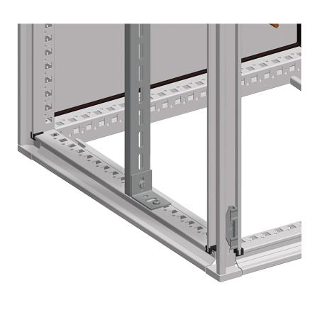 Schneider Electric Steel Zinc Plated Mounting Rail, 40mm W, 6 mm L for Use with PanelSeT CRN