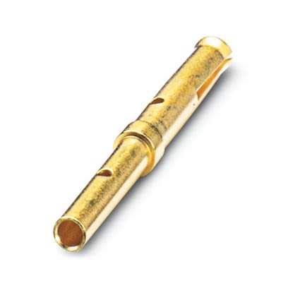 Phoenix Contact Female Crimp D-Sub Connector Contact, Gold over Nickel Socket 28 AWG