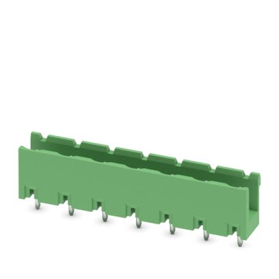 Phoenix Contact Straight Wave Soldering Mount PCB Header, 7 Contact(s), 7.62 mm Pitch, 1 Row, Unshrouded