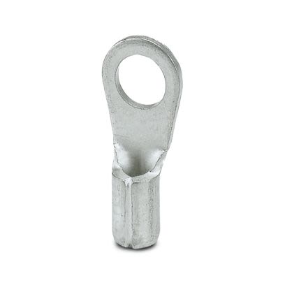 Phoenix Contact, C-RC Uninsulated Ring Terminal, M3.5 Stud Size 20 AWG 17 AWG Wire Size, Silver