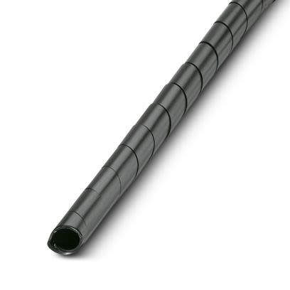 Phoenix Contact Spiral Cable Wrap, 10 mm 70 mm Cable Diameter Polyethylene WG-S HF 70 BK Series