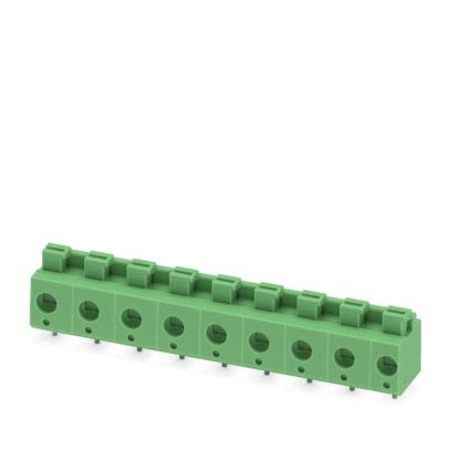 Phoenix Contact PCB Terminal Block, 9-Contact, 7.5 mm Pitch, Wave Soldering Mount, 1 Row