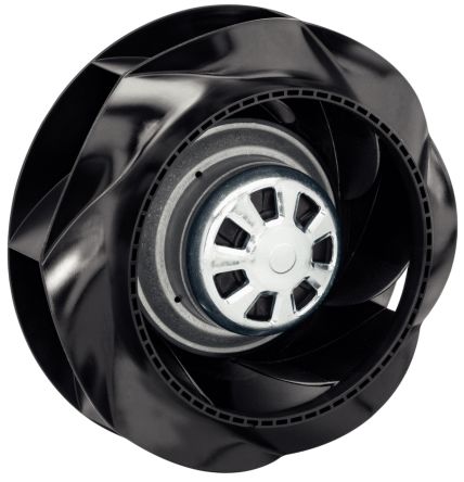 ebm-papst RadiCal Series Centrifugal Centrifugal Fan, 100V ac, 130 V ac, 950 m³/h, AC Operation x 22mm