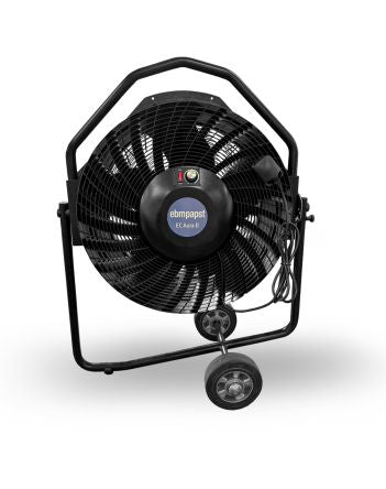 ebm-papst EC Aura II Floor Portable Fans 8520 m³/h 230V ac with plug: Type F - Schuko