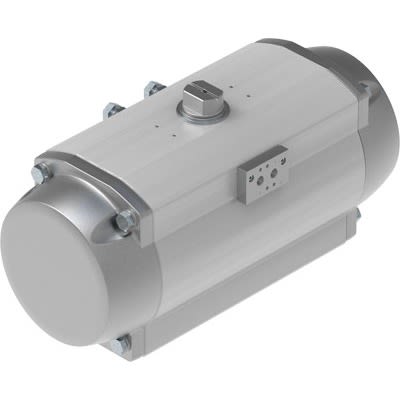 Festo DFPD Series 8 bar Single Acting Action Pneumatic Rotary Actuator, 1200 mm Bore, 90 °