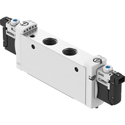 Festo Pneumatic Solenoid Valve - 5/3 Closed Electric G VUVG  Series 24V dc