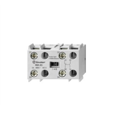 Finder 6K Contactor, 127V Coil, 1-Pole, 2 A 127V, 1 NO/1 NC, 24V