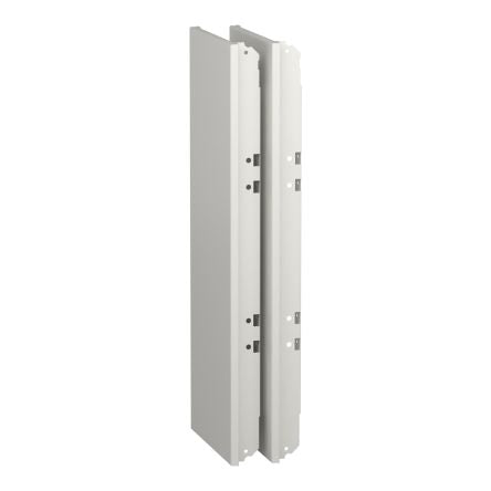 Schneider Electric LV Series Black RAL 9003 White Sheet Steel Side, 650 mm H, 250mm W, for Use with PrismaSeT G