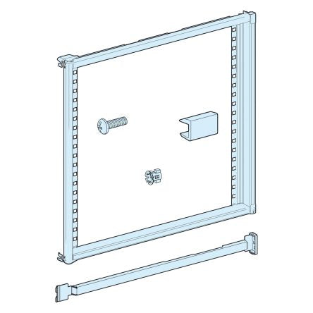Schneider Electric LVS Series Front Plate for Use with Enclosure x 500 mm x 650mm
