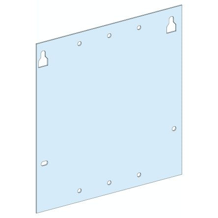 Schneider Electric LVS Series Sheet Steel Mounting Plate for Use with Enclosure x 400 mm x 750mm