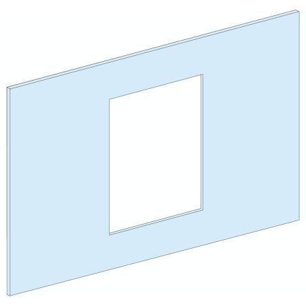 Schneider Electric LVS Series Sheet Steel Front Plate for Use with Enclosure x 350 mm x 500mm