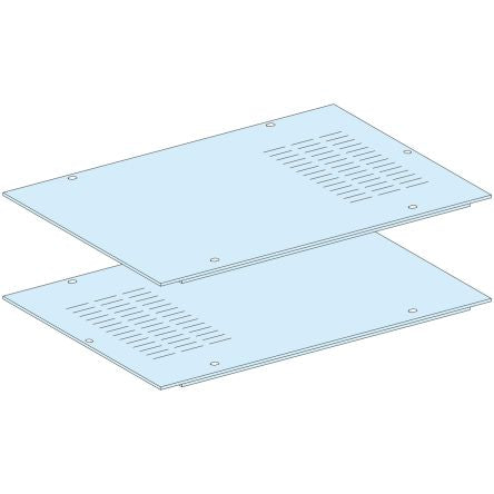 Schneider Electric LV Series Black RAL 9003 White Sheet Steel Rear, 2000 mm H, 650mm W, for Use with PrismaSeT P