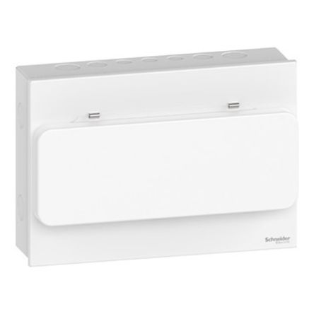Schneider Electric 12 Metal Consumer Unit, 100A, RoHS, BS 7671:ed. 18, UKCA, amendment 3 BS EN 61439-3 IP3X, IP2X EZ9E