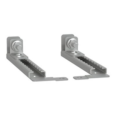 Schneider Electric NSYDPLM Series Galvanised Steel Step Slides with Bracket for Use with Thalassa PLM 200 mm x 200 mm