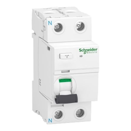 Schneider Electric Acti9 iID Series Residual Current Circuit Breaker, 100A, 2-Pole, 300 mA, Type AC 500V ac