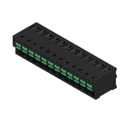 Weidmüller OMNIMATE4.0 Series PCB Terminal, 12-Contact, 5 mm Pitch, PCB, 1 Row