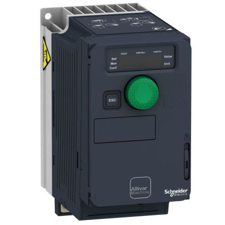 Schneider Electric Variable Speed Drive, 0.55 kW, 1 Phase, ATV320 Series 240V 3.7 A