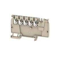 Weidmüller 1988100000 DIN Rail Terminal Block Blue, 2.5mm², 1-Level, Push-in
