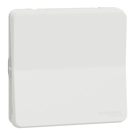Schneider Electric White, 2 Way Rocker, 1 Gang, Mureva Styl