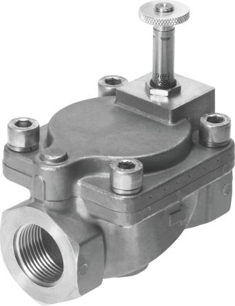 Festo Pneumatic Solenoid Valve - 2/2 Pilot G VZWM  Series 24V