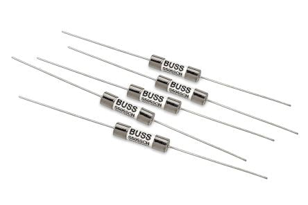 Eaton 2.5A T Ceramic Cartridge Fuse, 5 x 20 mm