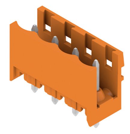 Weidmüller OMNIMATE SL Series Pluggable Terminal Block, 4-Contact, 5.08 mm Pitch, 1 Row