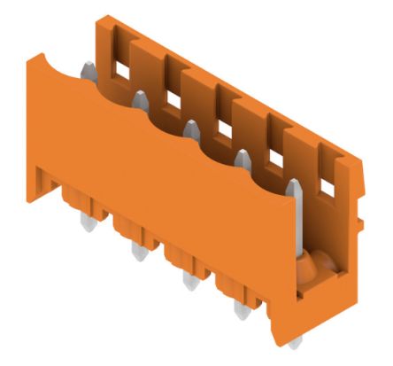 Weidmüller SL Series Pluggable Terminal Block, 5-Contact, 5.08 mm Pitch, 1 Row